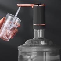 Dispensador de Agua Eléctrico, dispensador de Agua USB recargable, Bomba de Agua embotellada, Bomba de Agua plegable (Negro) - details 1