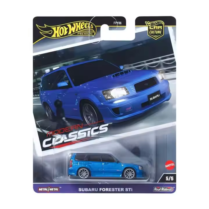 Hot Wheels Premium Modern Classics Subaru Forester STi 5/5 - 1