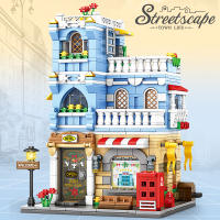 Bloques De Construcción De Hotel Para Niñas Y Niños Serie Ciudad Juguete De Montaje Miniatura Modelo Puzzle Para Niños Y Niñas - details 0
