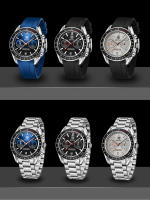 Reloj De Pulsera De Cuarzo Para Hombre BENYAR Lujo Nueva Marca 50M Impermeable Correa De Acero Inoxidable Cronógrafo Casual Para Hombres - details 0