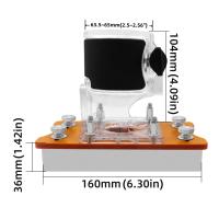 Guía De Ranura Para Carpintería 2 En 1 Soporte Invisible Fijador Oculto Para Muebles Conector Y Cierre Rápido Herramienta De Carpintería Manual - details 3