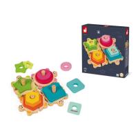 JANOD - Tortugas de Formas I Madera (Madera)-Juguete Educativo de Madera para niños de 18 meses a 4 años - details 4