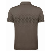 Camisa Polo Hombre Verano Manga Corta Cierre Invisible Moda Casual Polyester Transpirable Contraste De Colores - details 8