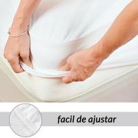 Protector Colchon Impermeable. Rizo funda del colchón impermeable cubierta de cama lavablegruesa impermeable doméstico Prt Durabilidad Y Resistencia Blanco 3 Tamaños 90/135/150Cm - details 4