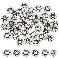 40 Piezas De Perlas Espaciadoras De Plata 925 En Forma De Flor Daisy Para Pendientes Collares Colgantes Accesorios De Joyería - details 0