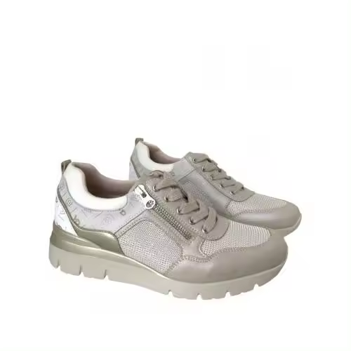 Zapato Mujer Cuña 3cm Cordón Casual - Estilo y Comodidad - 1
