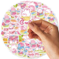 30pcs Pegatinas De Conejo Lindo Graffiti De Dibujos Animados Para Decorar Cuaderno Maleta Moto Scrapbook PVC Impermeable Decales Para Niños Mayores De 3 Años - details 6