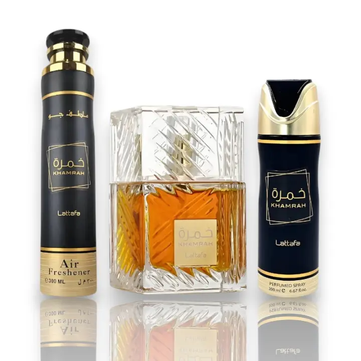Lattafa Khamrah 100ml Pack Perfume para Hombre - 1