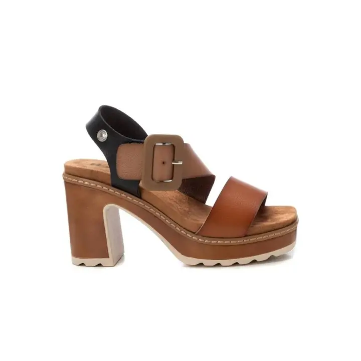 Sandalias de tacón Refresh 172843 Mujer Camel - 1
