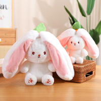 Juguete De Peluche Divertido Joy Kawaii En Forma De Zanahoria Y Fresa Que Se Transforma En Conejo Regalo De Cumpleaños O Navidad Para Niños - details 5