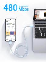 Cable De Carga Rápida 100W USB Tipo C Para Xiaomi Redmi POCO Samsung Huawei Oneplus Cable De Alambre USBA a TipoC Accesorios - details 11
