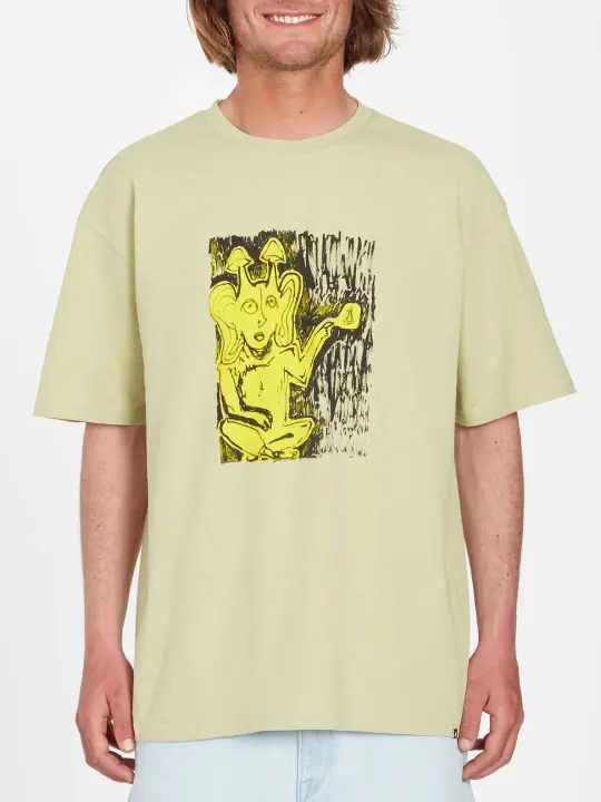 Camiseta Volcom Balister Verde - Hombre - 1