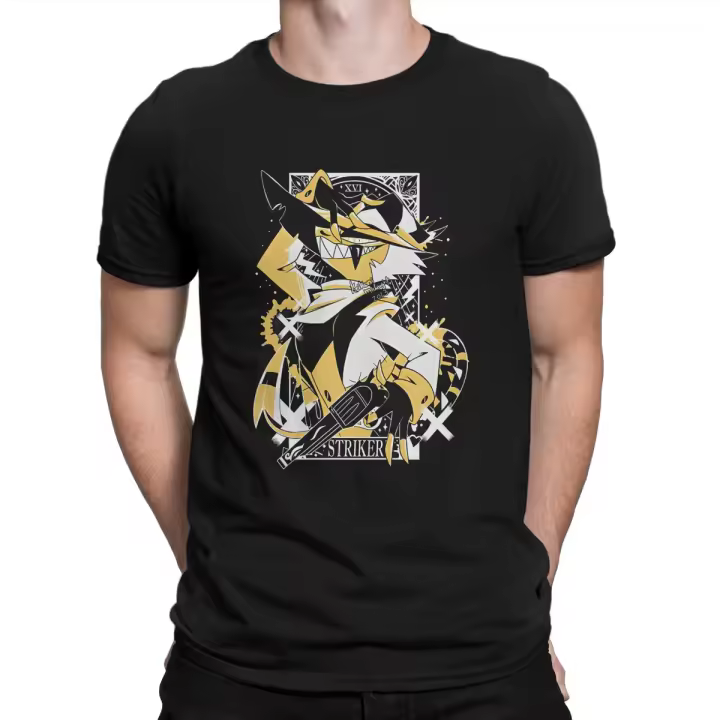 Camiseta De Algodón 100% Para Hombre Camiseta Casual Con Diseño Único Manga Corta Cuello Redondo Tops Para Fiesta - 1