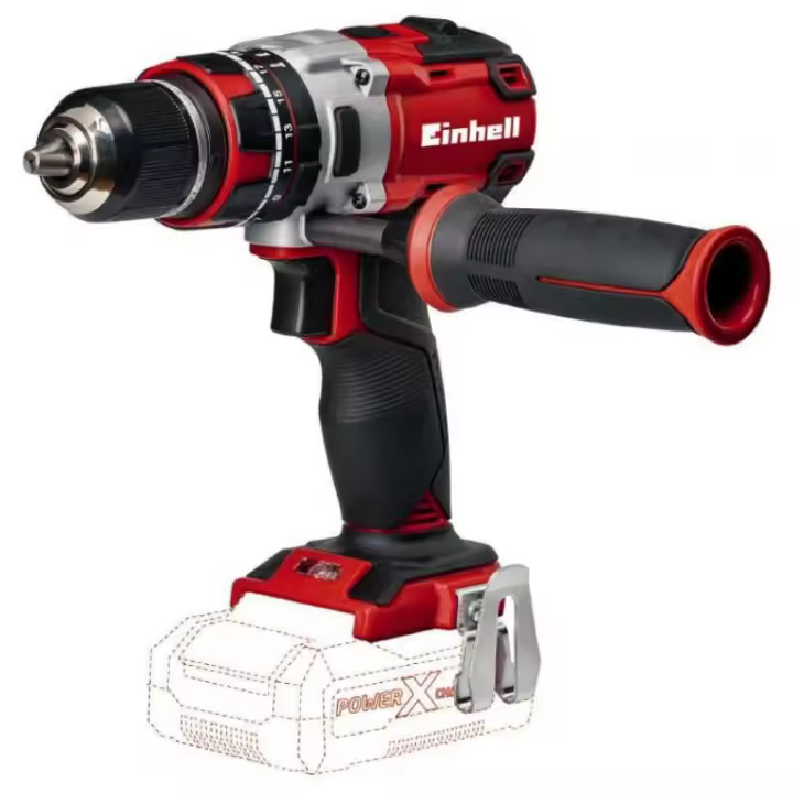 Einhell TE-CD 18 Li-i Sin llave 1,5 kg Negro, Rojo - 1