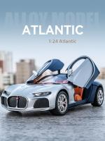 Modelo De Coche Atlantic a Escala 1:24 Con Luces Y Sonidos Auténticos Regalo Perfecto Para Niños Y Entusiastas Del Automóvil Material Metálico - details 0