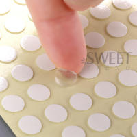 Cinta Adhesiva Doble Cara Transparente Para Uñas 400 Piezas Base De Jalea Para Practica Y Fijación De Uñas Herramienta De Manicura - details 8