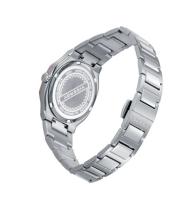 Reloj colección Laura Escanes caja de acero con doble bisel en Ip gris y rosa con cristal zafiro 10 atm y brazalete de acero con movimiento cuarzo - details 1