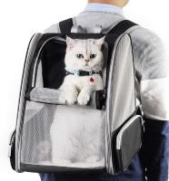 Innovador Viajero burbuja mochila portadores de mascotas para Gatos y Perros (Negro) - details 3