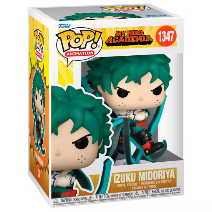 Figura Pop My Hero Academia Izuki Midoriya-Figura de Vinilo Coleccionable - Idea de Regalo- Mercancia Oficial - Juguetes para Niños y Adultos - Movies Fans - Muñeco para Coleccionistas y Exposición - 1
