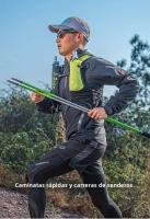 MAP BROTHER M3031 N-Pole Poles De Senderismo Plegables Con Cierre Rápido Para Correr Y Competir 7075 Aleación De Aluminio Palas De Punta De Tungsteno Cobalto Mango De Mano EVA - details 2