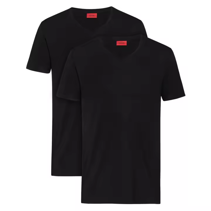 Hugo Camiseta De Manga Corta Con Cuello Pico - 1