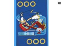 SONIC Toalla Playa infantil  Verano regalo Sonic Original Sega Microfibra medida 140X 70 cms. Película Sonic 3 - details 2