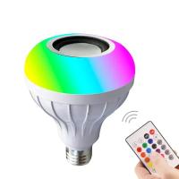 Bombilla LED RGB Blanca Con Control Remoto IR Y Altavoz Bluetooth Para Cambio De Color Ideal Para Fiestas En Casa E27 E26 85-265V - details 8