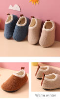 Alpargatas De Algodón Para Niños Y Niñas Invierno Calor Interior Antideslizantes Suaves Talla True Fit Material De Suela De Goma - details 9