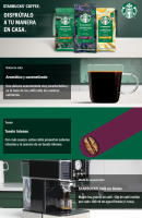 STARBUCKS Grano - Espresso Roast - Dulce sabor caramelizado 4x450g (1,8kg) - details 0