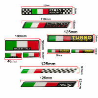 Pegatinas De Decoración Para Moto 3D Estilo Bandera De Italia Adhesivo Impermeable Para Tanque De Combustible Y Carenado Delantero - details 1