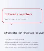 Secador de pelo profesional de alta velocidad, accesorio de iones negativos, 5, 1600W, temperatura constante, cuidado del cabello, anión rápido, secador de pelo eléctrico - details 5
