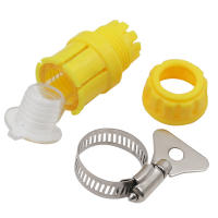 Conector De Tubo De Agua ABS PVC Multifuncional Conector De Grifo Universal Adaptador De Camión Para Jardín - details 7