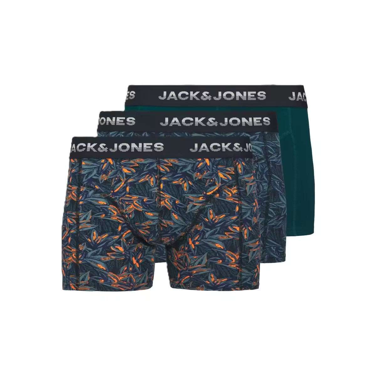 Pack 3 Bóxers Jack & Jones 12283353 Max azul marino (dark navy) - details 1