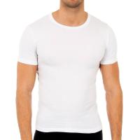 Abanderado-Camiseta de fibra y manga corta para Hombre 0806