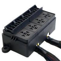 Caja De Relé Y Fusible 12V Pre-Variado Con 4 Relés Y 12 Modos ATC/A to Caja Sellada Para Coche Accesorios De Automóvil - details 4