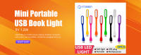 8pcs Luces De Lectura LED USB Para Libros Protección Ocular Luz Nocturna Redonda Para Carga De Teléfonos Móviles Y Computadoras - details 1