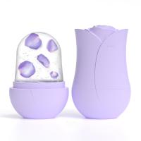 Rodillo De Hielo Para Rostro Y Ojos Herramienta De Cuidado De La Piel Con Gua Sha Molde De Hielo De Silicona Regalo Para Masaje Facial - details 0