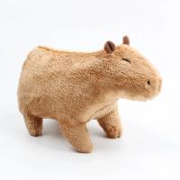 Muñeco De Peluche Capibara Papa Simulación De Anillo Suave Y Fluffy Para Niños Regalo De Cumpleaños Juguete De Algodón PP - details 6
