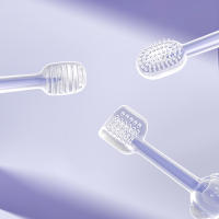 Set De 3 Cepillos Para Mascotas Silicón Azul Y Morado Para Perros Y Gatos Cuidado De Los Dientes Elimina El Aliento Malo Y La Tartaricia Suministros Para Mascotas - details 7