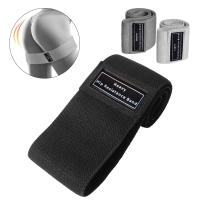 Banda Elástica De Resistencia Para Glúteos Y Piernas En Tela Para Ejercicios De Squat Y Estiramiento En Yoga Y Gimnasio Equipamiento De Fitness Para Coreografía Y Entrenamiento De Muslos - details 2