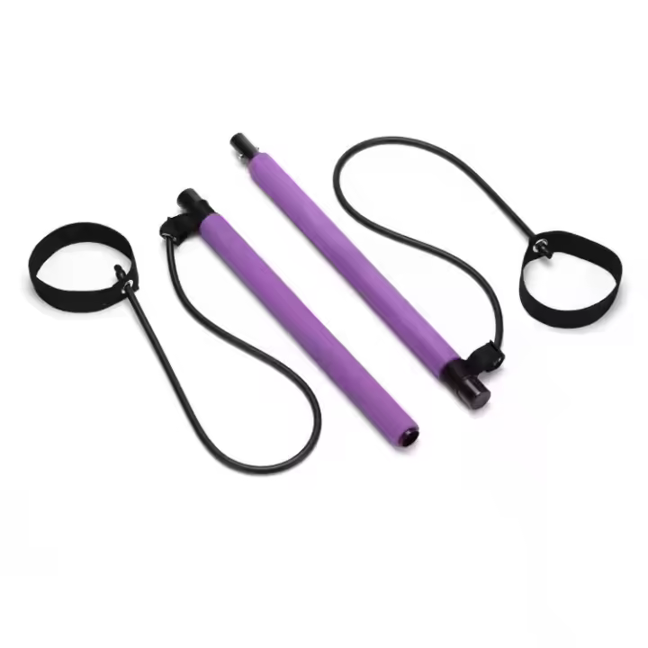 Banda De Resistencia Elástica Multi Funcional Para Pilates Y Yoga Equipo De Fitness Para El Hogar Correa De Estiramiento Con Tensión Para Cintura Brazos Piernas Y Abdomen - 1