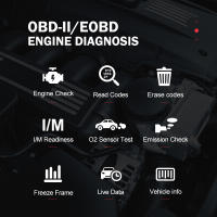 Lector De Códigos De Error Del Motor De Coche YA101 OBD2 Scanner Para 12V Herramienta De Diagnóstico Completo OBDII Funciones De Diagnóstico - details 2