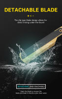 Cuchillo De Afeitar Profesional De Acero Inoxidable Con Soporte Para Barbieros Cuchilla Recta Para Barba Y Cabello Para Hombres - details 6