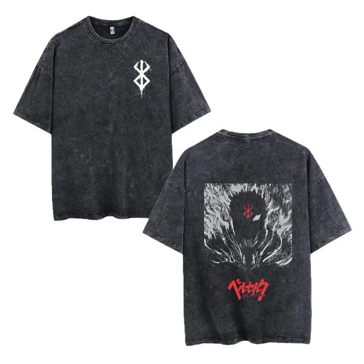 Camiseta Casual De Manga Corta Para Hombres Y Mujeres Estampado Retro Ajuste Regular Cuello Redondo Material De Algodón - 1