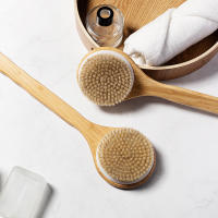 Cepillo De Cuerpo Para Ducha Con Mango Largo Y Lanyard Cepillo De Baño Suave Para Hombre Y Mujer Limpieza Personal Ecologico - details 2