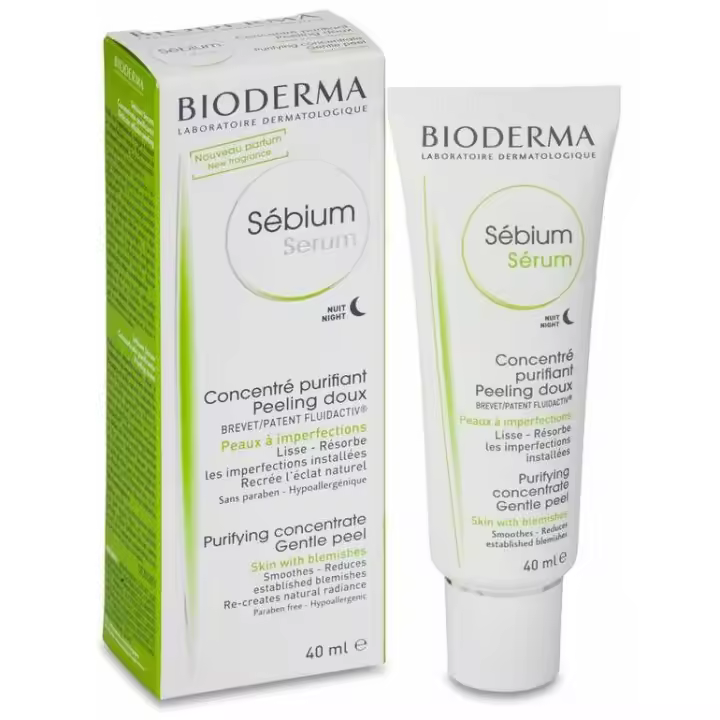 Bioderma Sébium Serum Concentrado Queratolítico Piel Grasa, 40 Ml - 1
