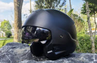 Casco De Motocicleta UCHOOSE Retro Desmontable De Medio Predador Atractivo Para Hombres Y Mujeres Material ABS Estilo Abierta - details 7