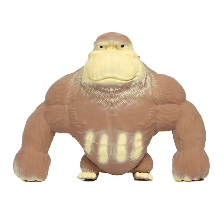 Juguete Antiestrés Gigante Orangután Squishy Mono Elástico Juguete Divertido Gorila Alivio Del Estrés Mini Juegos Para Niños Regalo - 1