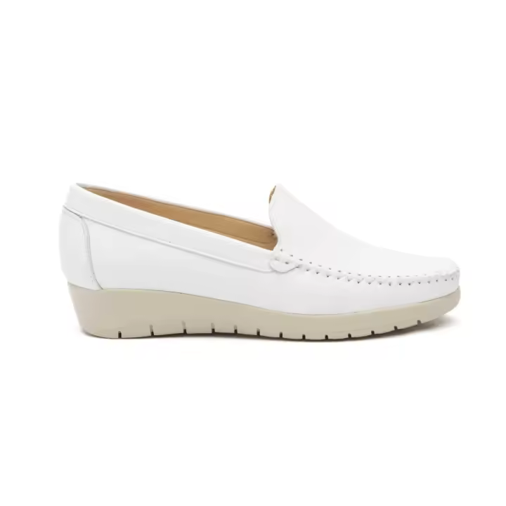 Mocasines de piel by Par y Medio Piel Piel Piel acolchada - 1