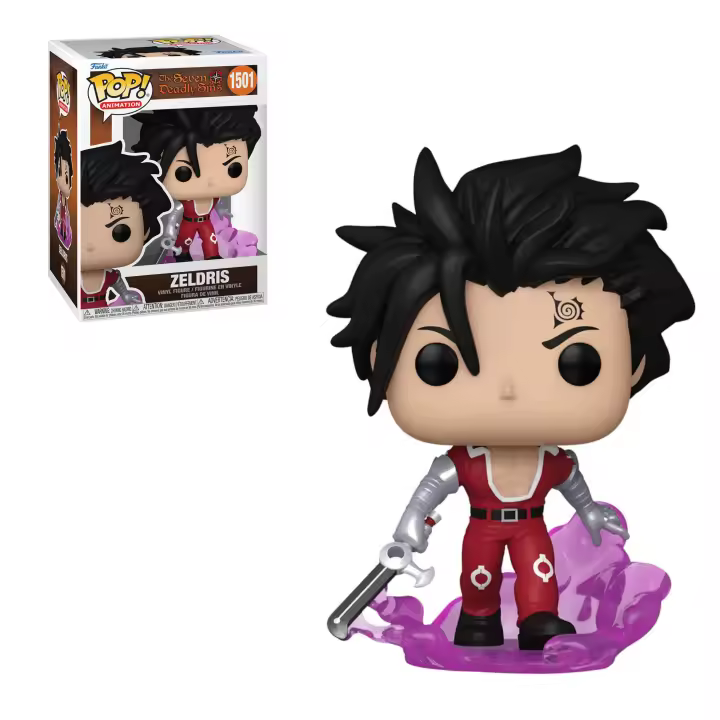 Funko POP! The Seven Deadly Sins - Zeldris #1501 - Figura de Vinilo Coleccionable - Producto Oficial Funko - 1